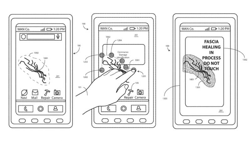 Motorola Patente teléfono autoreparable