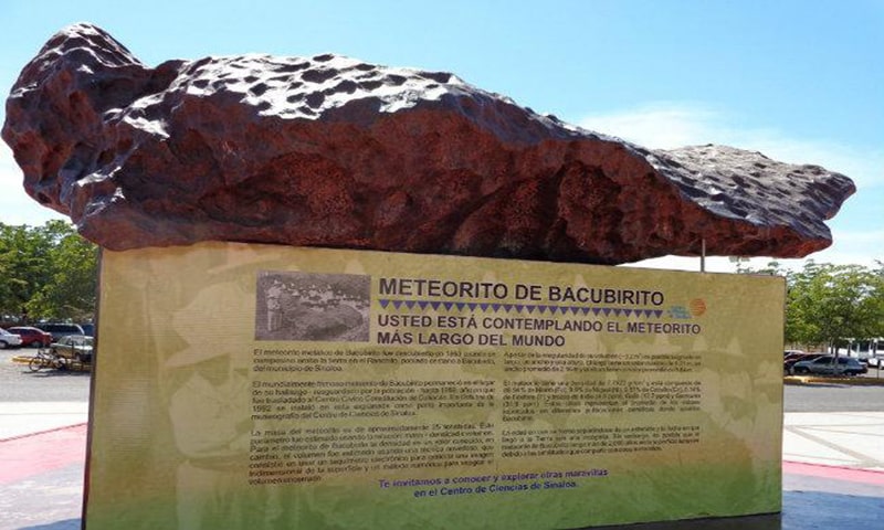 Los meteoritos que han caído en la Tierra