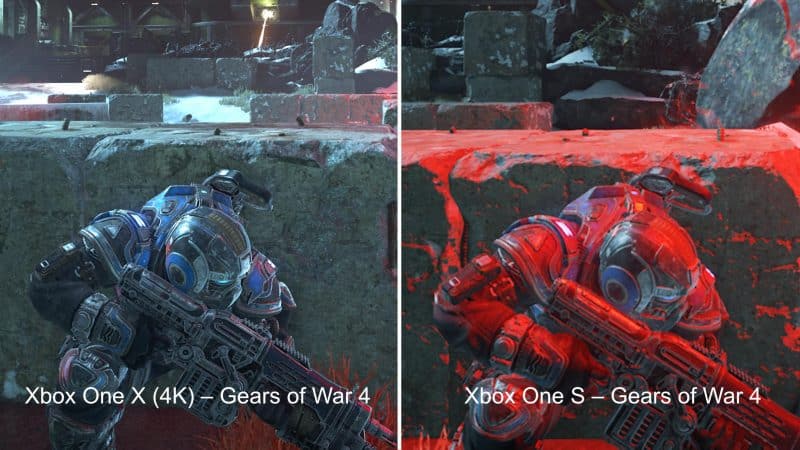 Xbox One X vs Xbox One S